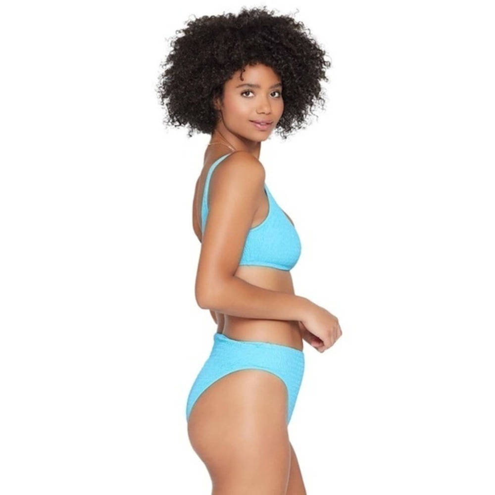 L*Space Barlette Bitsy Bikini Bottoms NWT Size Large Aquarius - Picture 6 of 15